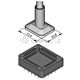 Наконечник JBC C245-248 PLCC 14,5 x 11,9 мм (32 контакта)