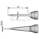 Наконечник JBC C245-764 остриё 0,5 мм