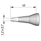 Наконечник JBC C245-806 клиновидный 1,2 х 0,7 мм (удлинённый)