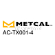 Metcal AC-TX001-4. Coupling With 2 Glands 5.6Mm 4-Pack