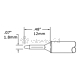 Metcal CVC-6CN1208S. Картридж-наконечник для СV/MX, конус 1.78мм (замена STTC-002)