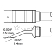 Metcal TTP-BLH40. Картриджи-наконечники для MFR-PTZ, шпатель, 6.35мм (комплект)