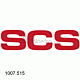 SCS 1007.515. Static Shield Bag, 1000 Series Metal-In, 7.5X15, 100Ea