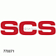 SCS 770071. Антистатическое настольное покрытие, 2-х слойное (0.8х15.2м, резина, голубой)