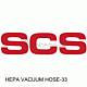 SCS HEPA VACUUM HOSE-33. Hepa Vacuum Hose, 84''