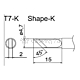 Наконечник Hakko T7-K