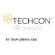 Techcon TS5P-GREEN-1000. End Cap, Snap-On, Green (Qty=1000)