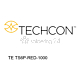 Techcon TS6P-RED-1000. Cartridge Threaded End Cap, Red (Qty=1000)