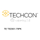 Techcon TSD931-75PK. 90 Deg. Fit. 1/8 Npt X Fem Luer, Blk. Pp (Qty=10)
