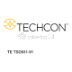 Techcon TSD931-91. Fitting, 1/4-28 Male X Male Luer Lock, Delrin