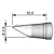 Наконечник JBC C245-256 скошенный 3,5 мм (удлинённый, высокая теплопередача)