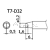 Наконечник Hakko T7-D32
